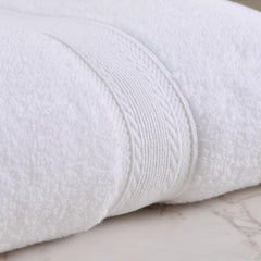 Lavone Premium 100% Cotton Zero Twist Bath Towel 550 Gsm | Ultra Soft & Absorbent Towels For Men & Women Quick Dry Bath Towel (White)