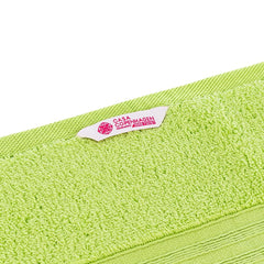 Casa Copenhagen Egyptian Cotton Zero Twist Large Bath Towel 500 Gsm (Lime Green)