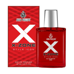 John Phillips Luxury X-zone & Magic Rose Eau De Parfum 60ml 2 Fl.oz. Each Pack Of 2 For Men & Women