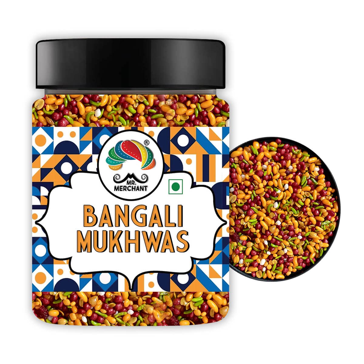 Mr. Merchant Bangali Mix Mouth Freshener 300gm, (Jar Pack)