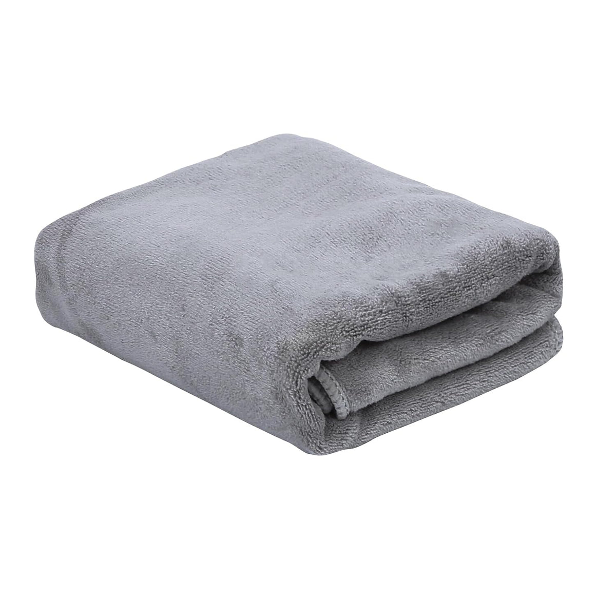 Housse Premium Microfiber Bath Towel 550 Gsm | Extra Large Quick Dry Towels For Women & Men | Super Soft Plush | Ultra Absorbent For Home Swimming Sports & Travel (Natural Grey)