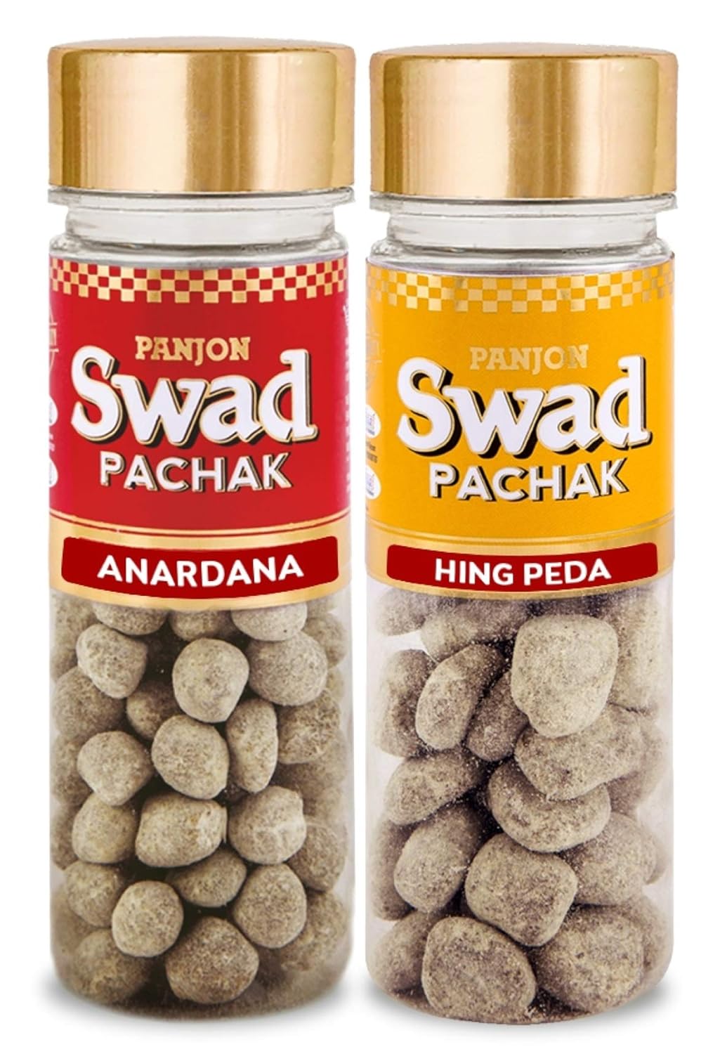 Panjon Swad Anardana & Hing Peda Pachak (Mukhwas Mouth Fresheners) 500gm, (250gm *2)