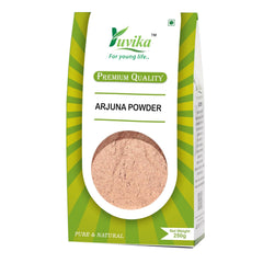 Yuvika Arjuna Powder Terminalia Arjuna, Used To Promote Wound Healing | 250gm 0.5lbs