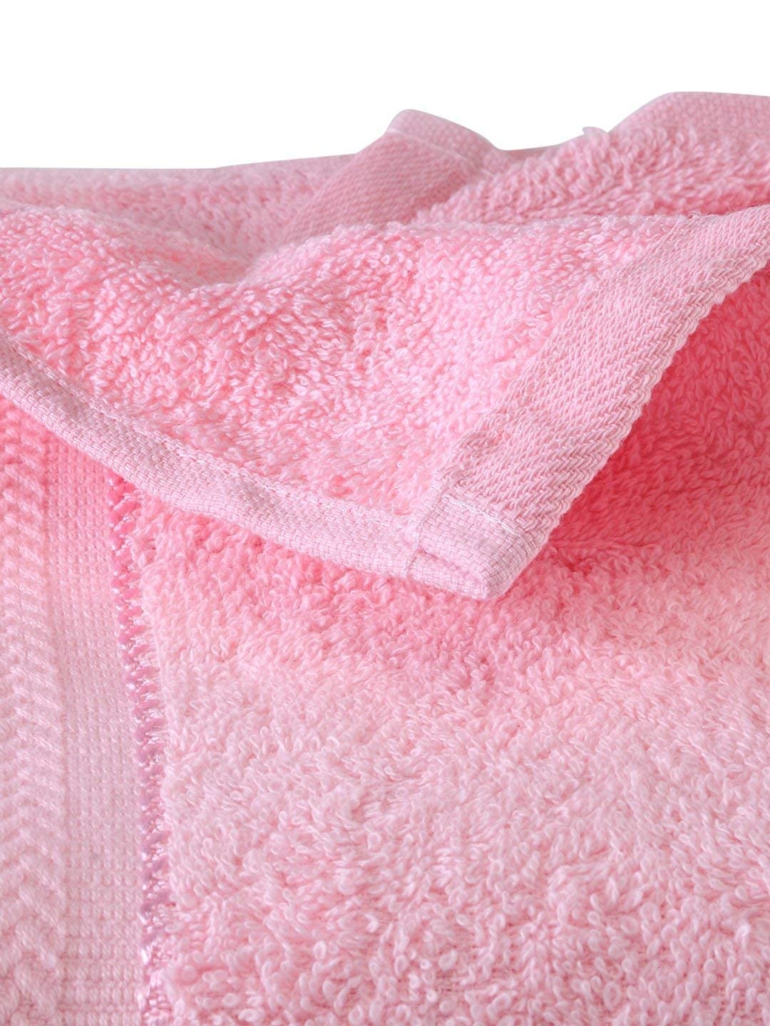Hanorix 100% Cotton Large Size Bath Towel 450 Gsm | Soft Bath Towel For Men & Women Ultra Absorbent Cotton Towel Soft & Absorbent Towel (Pink)