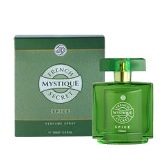 JD International Mystique Spice Perfume For Men - 100ml, 3.4 Fl.oz. | French Secret | Long Lasting Fragrance