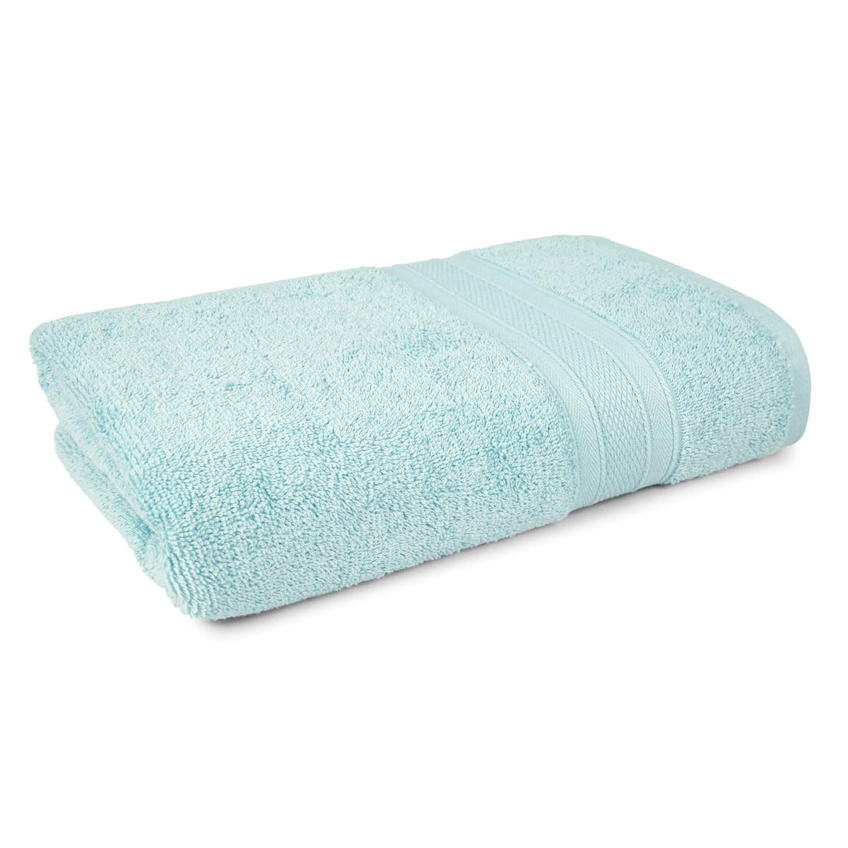 Trident Soft Comfort Air Rich 100% Cotton Bath Towels 500 Gsm | Large Size Bathroom Towels For Men/Women Bath Towel (Nile Blue)
