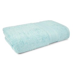 Trident Soft Comfort Air Rich 100% Cotton Bath Towels 500 Gsm | Large Size Bathroom Towels For Men/Women Bath Towel (Nile Blue)
