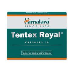 Himalaya Tentex Royal Capsules, Help Support Performance, Safe & Effective | 10 Capsules