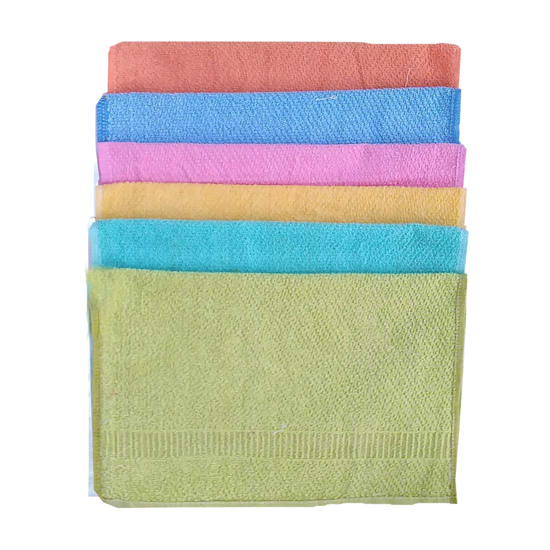 Pogo Soft Cotton Hand Towel 450 Gsm (Multicolour) - 3 Pcs