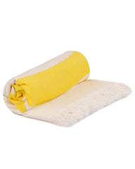 Mush 100% Bamboo Light Weight & Ultra-Compact Turkish Towel | Super Soft, Absorbent, Quick Dry, Anti-Odor Bamboo Towel (2, Ice Melt Blue & Yellow)