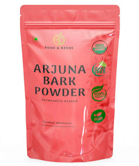 A D Food & Herbs Arjuna Bark Powder Terminalia Arjuna Ki Chaal, Bark Has A Very Strong Antioxidant Property | 150gm 0.3lbs