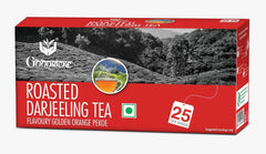 Goodricke Roasted Darjeeling Tea - 25 Tea Bags | Flavoury Golden Orange Pekoe - Premium Black Tea With Rich Taste & Flavor | 100% Pure & Original Long Leaf Chai - Low Caffeine