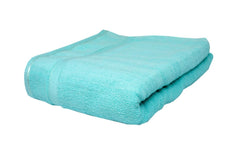 Space Fly Cotton Luxury Bath Towels 600 Gsm (Sea Green)- Pack Of 1