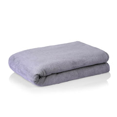 Sellsworld Microfiber Large Bath Towel | Quick Dry Super Absorbent Bath Towel For Men & Women | Towel For Bath, Travel, Gym, Beach, Pool & Yoga (Grey & Sky Blue)