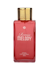 JD International Remix Melody Apparel Unisex Perfume With Long Lasting Fragrance - 100ml, 3.4 Fl.oz. | Perfume For Men & Women