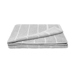 Trident Cotton Bath Towel 550 Gsm | Sanitized Finish, Quick Dry, Travel Friendly Bath Towel (Cloud Grey)