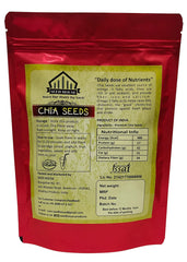 Seed House Premium Chia Seeds Rich In Omega 3 & Fibre Chia Seeds For Weight Loss Supports Skin Health & Digestive System | 400gm 0.8lbs