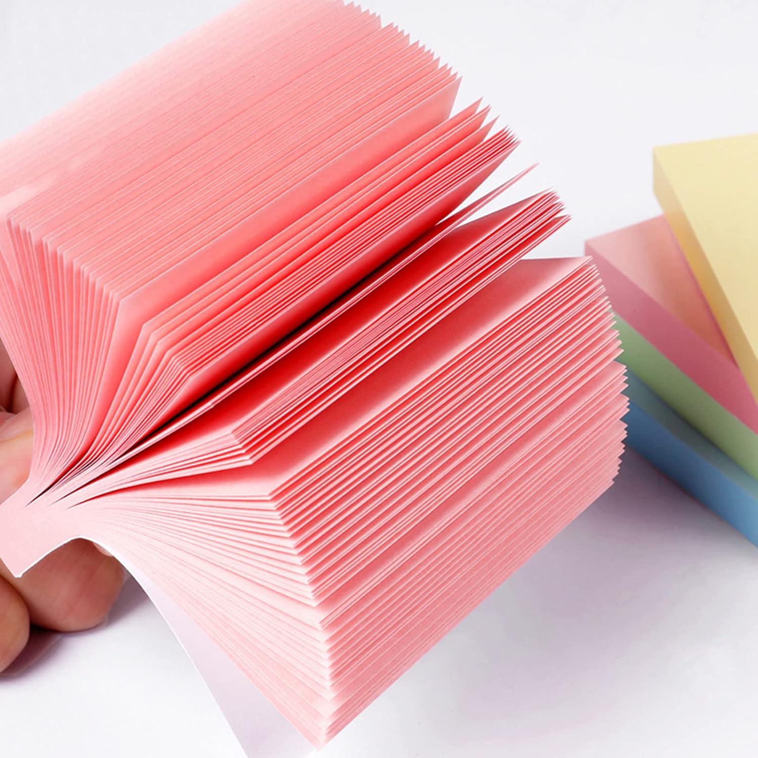 Sticky Notes 400 Sheets (4 Colors X 100 Sheets Each) | Such As Students, Book Lovers & Office
