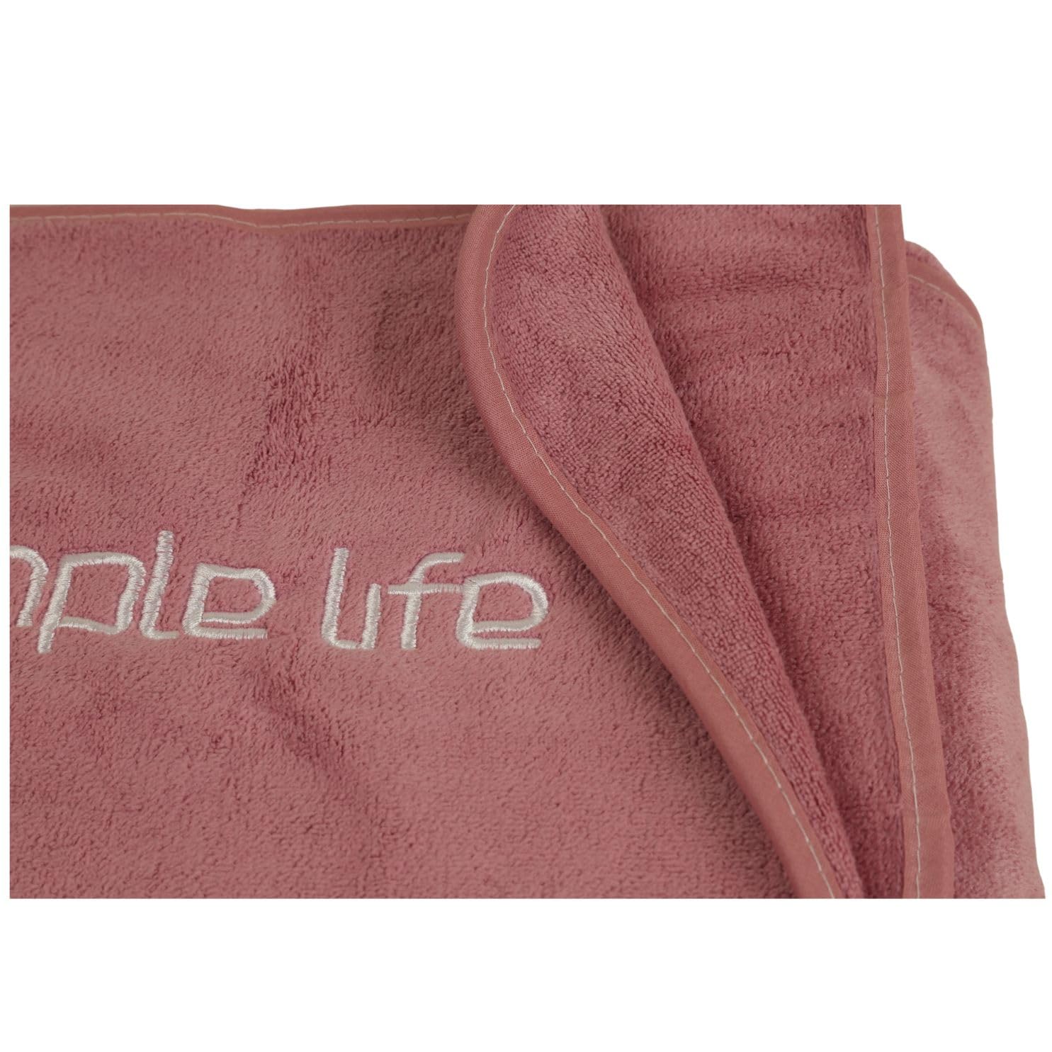 Hanker Premium Microfiber Bath Towel Large Size 500gsm | Multipurpose Use Gym, Bath, Beach, Swimming, Workout Towel (Purple)