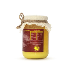 Premium A2 Gir Cow Desi Ghee By Organicious | Healthy Desi Ghee For Easy To Digest Strengthens Body | (500ml) 16.9 Ounce | Jar Pack