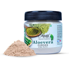 Mirintz Aloe Vera Powder For Hair & Skin Care, Pure Aloe Vera Indian Powder For Hair Growth | Cooling, Moisturizing & Soothing | 100gm 0.2lbs