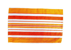 Mythos Cotton Multi Color Striped Hand Towels 450 Gsm | High Absrobent (Set Of 10)