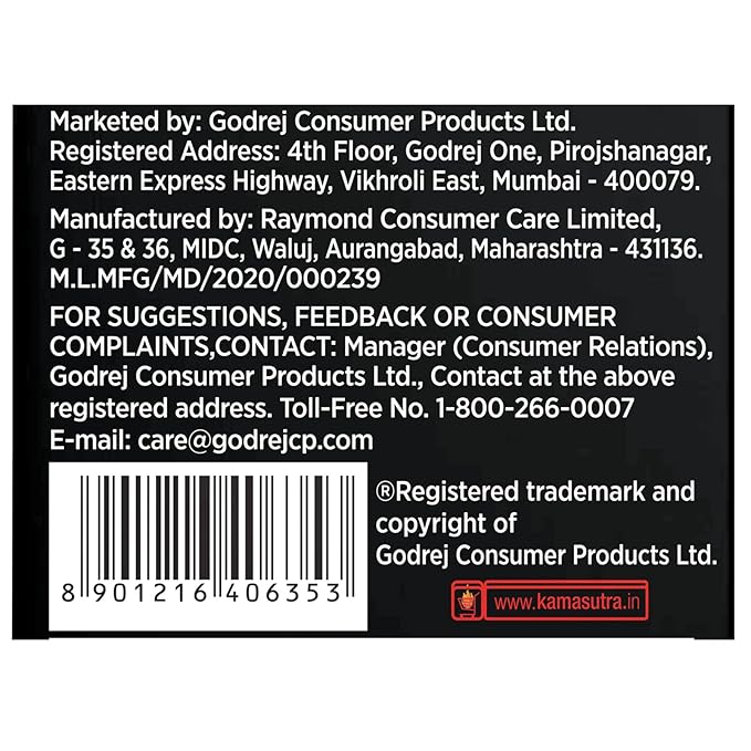 Kamasutra Ribbed Condoms For Men, 12 Count