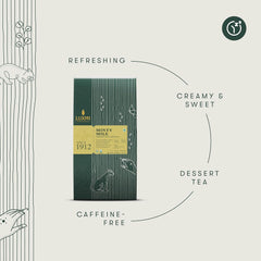 Luxmi Estates Minty Mile Chamomile Mint Green Tea - 50gm, 1.7 Ounce, 25 Tea Bags | USDA Certified Organic Green Tea - Low Caffeine Chamomile Green Tea