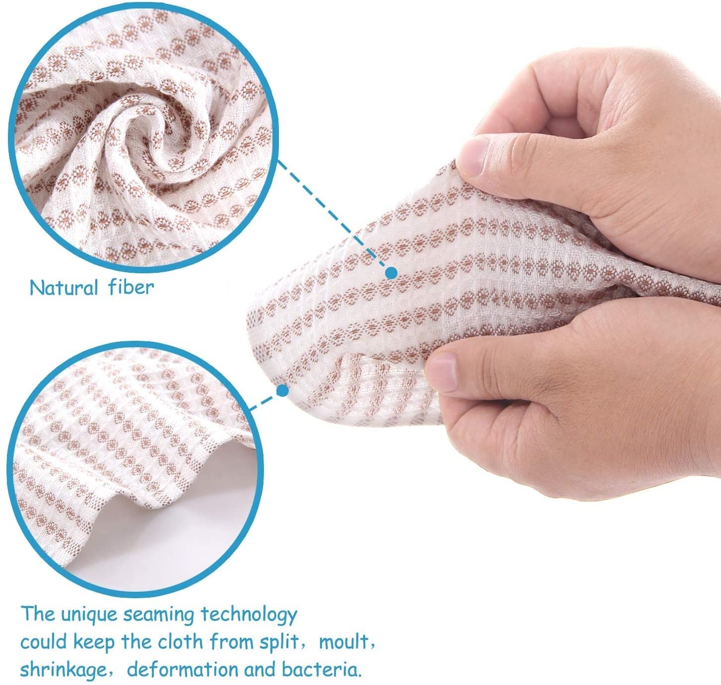 Sami Studios Kitchen Cotton Towels 250 Gsm | Soft & Absorbent Hand Towel For Kitchen Cleaning & Quick Drying Of Plates & Glasses (Set Of 8) -Multicolor
