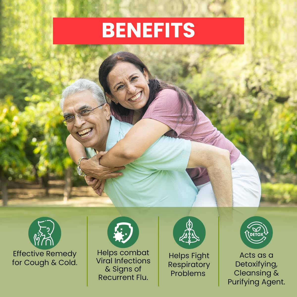 Baidyanath Giloy Tulsi Herbal Juice Helps Boost Immunity & Promotes Good Health, Supports Respiratory Wellness | 1000ml 2.2lbs Each Pack Of 2