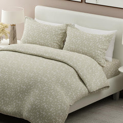 100% Cotton King Size Double Bedsheet Set With 2 Pillow Covers - 108 X 108 Inches, Grey | Good For Villas, Resorts, Guest Houses, & Daily Home Use