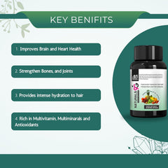 Ae Naturals 9g Multivitamin & Multimineral , Boost Your Immunity & Energy Levels | Supports Immunity, Energy Levels & Overall, Health For Both Men & Women | 30 Softgel , Capsules 50gm 0.1lbs