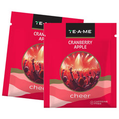 TE-A-ME Cranberry Apple Cheer Tea - Pack Of 3 X 25 Infusion Tea Bags | Reduces Wrinkles, Fine Lines - Caffeine Free, Sugar Free | Enjoy Hot Or Cold Tea