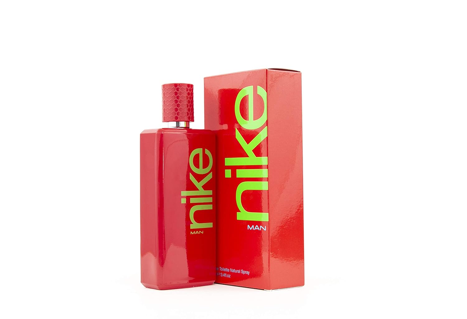 Nike Red Eau De Toilette Long Lasting Natural Body Spray 100ml 3.4 Fl.oz.| Perfect Aniverssary Gift For Husband