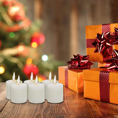 WHITE PILLAR CANDLE 2 INCH PACK OF 12 | PERFECT FOR BIRTHDAY HOME DECOR CANDLES