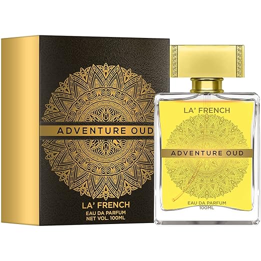 La French Adventure Oud Eau De Parfum 100ml 3.4 Fl.oz. | Long Lasting & Unique Fragrance For UnisexUnisex