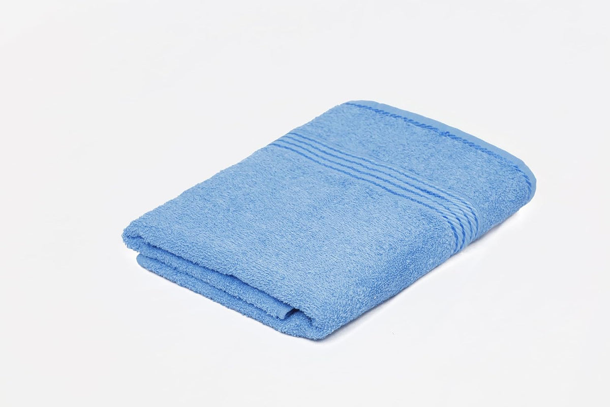 Liberty Towels Medium Size Bath Towel 450 Gsm | Soft, Quick Dry, Super Absorbent Turkish Towel For Bathroom, Gym & Travel (Blue)