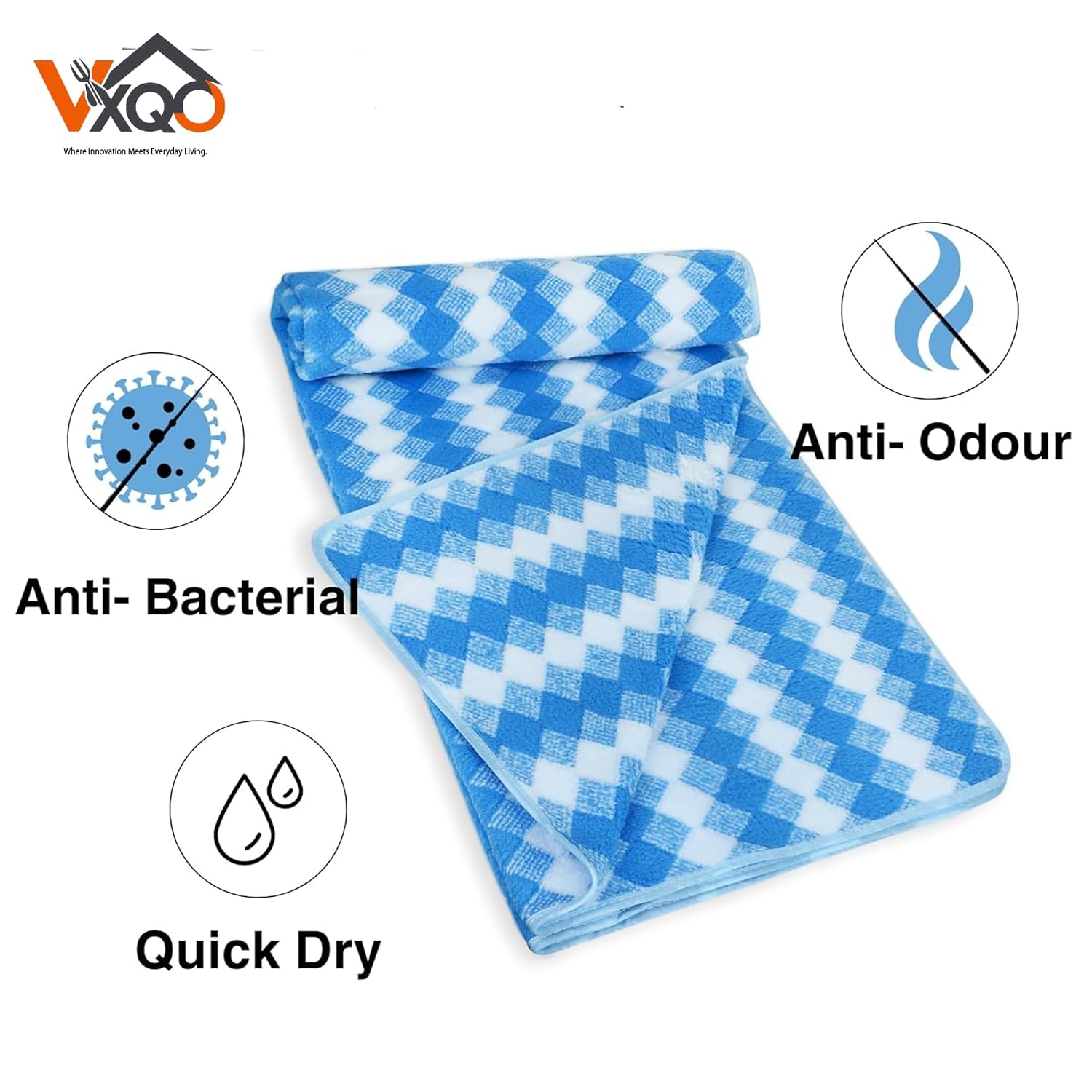 Luxury Ultra Soft Large Size Bath Towel 300 Gsm | Super Absorbent Towels For Bathroom, Home, Hotel, Travel - Pack Of 1 (Peach)