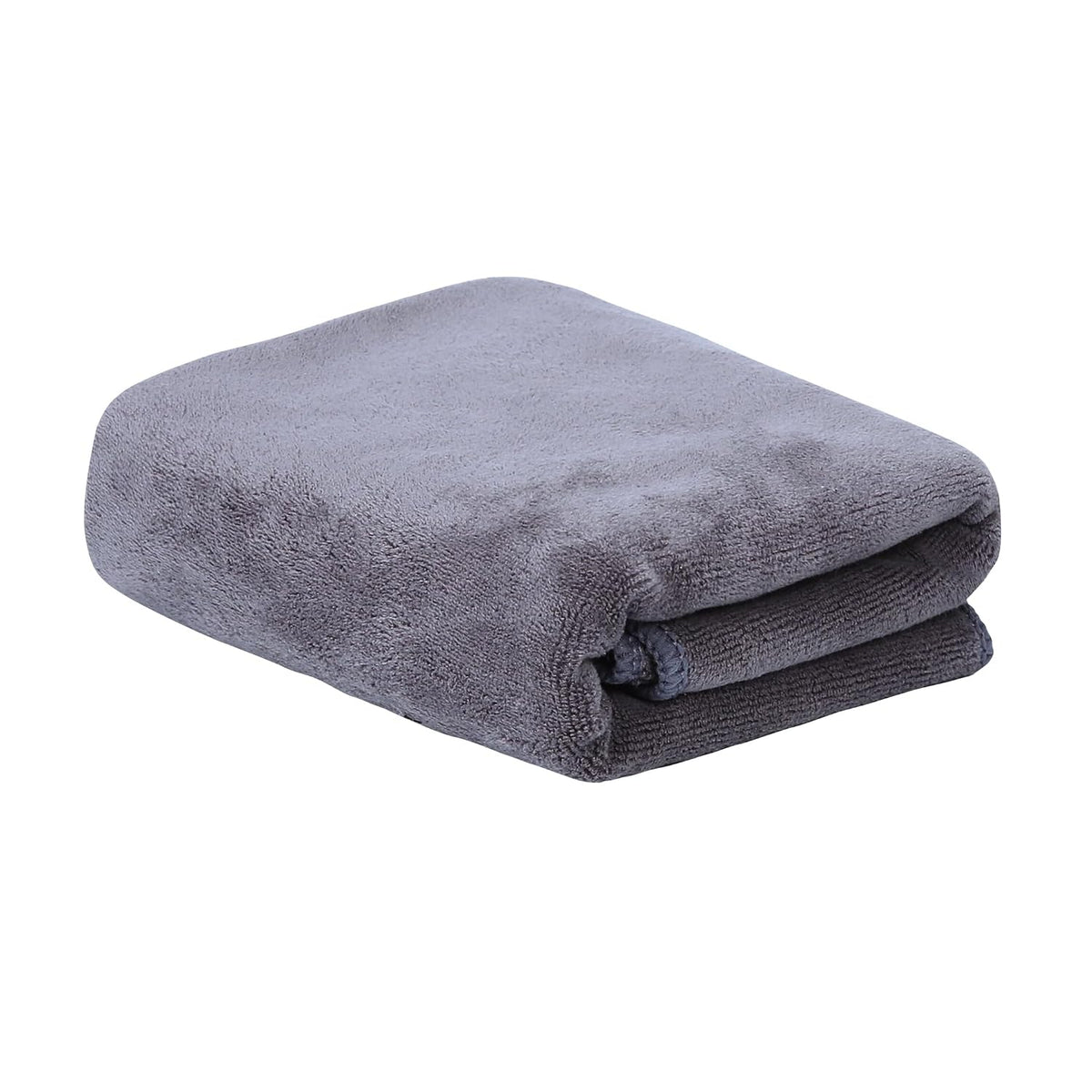 Housse Premium Microfiber Bath Towel 550 Gsm | Extra Large Quick Dry Towels Super Soft Plush | Ultra Absorbent For Home, Swimming, Sports, Travel (Charcoal Grey)