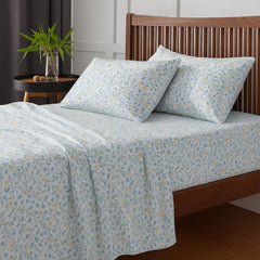 Bedsheet For Double Bed With Pillow Covers - Size 90 X 100 Inches, Grey | Perfect For Lifestyles & Everyday Use