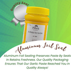 Organic Natural A1 Uthukuli Pure Cow Ghee By RR Pillai'S | Rich In Vitamin A, D, E & K Healthy Desi Ghee Perfect For Pulao, Rotis | (200ml) 6.7 Ounce | Jar Pack