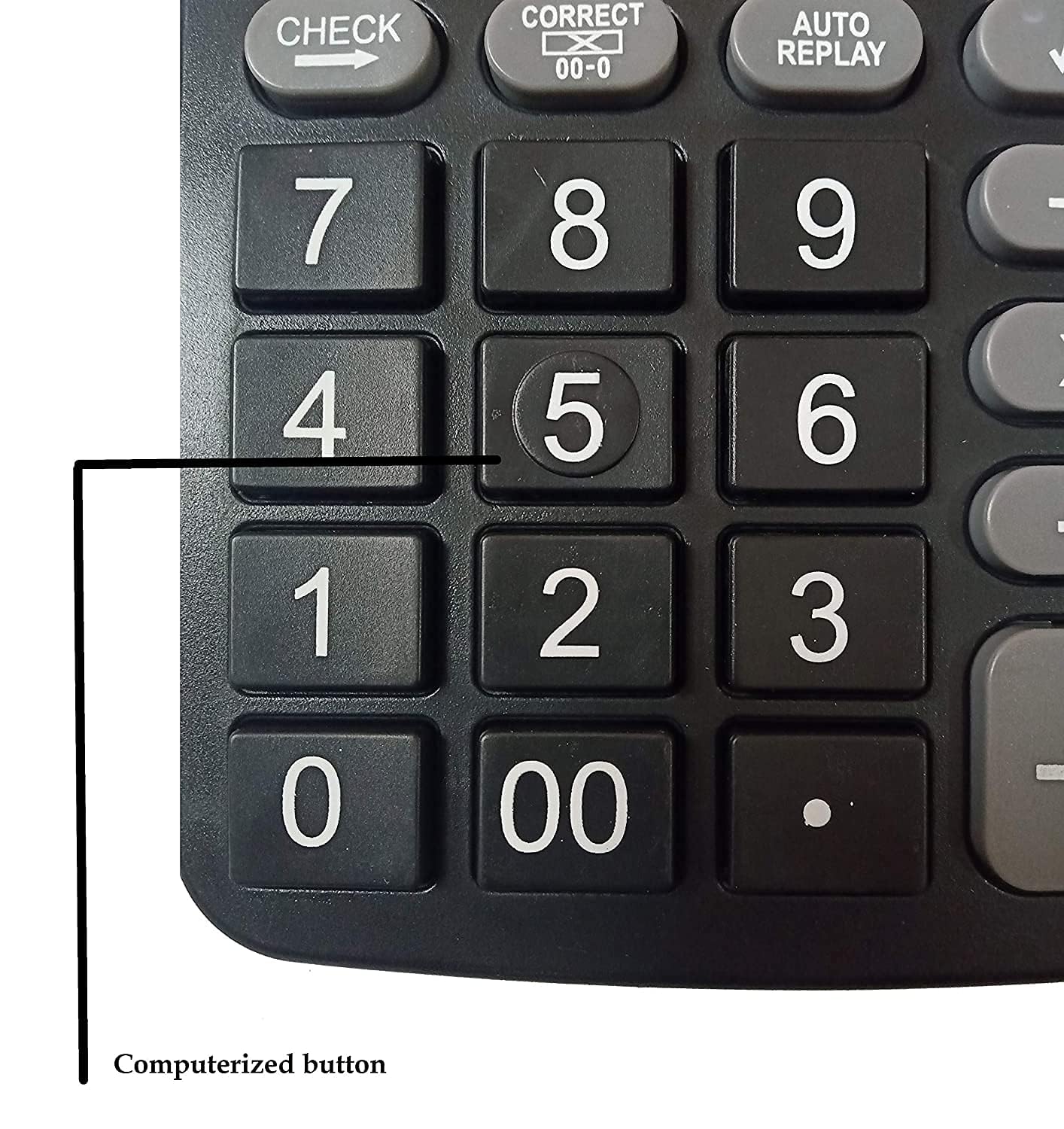 Shiv Damru 12 Digits Desktop Calculator With Large LCD Display And Sensitive Button, Standard Function For Office, Home & School