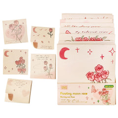 Sticky Notes – 200 Sheets Morning & Rose Memo Pad For Study, Writing, Planning & Journaling