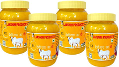 100% Pure Desi Cow Ghee By Lakshmi Product'S | Organic Homemade Bilona Method Grass Fed Desi Cow Ghee Good For Body Health | 4 Litre (1 Litr * 4) 135.2 Ounce | Jar Pack