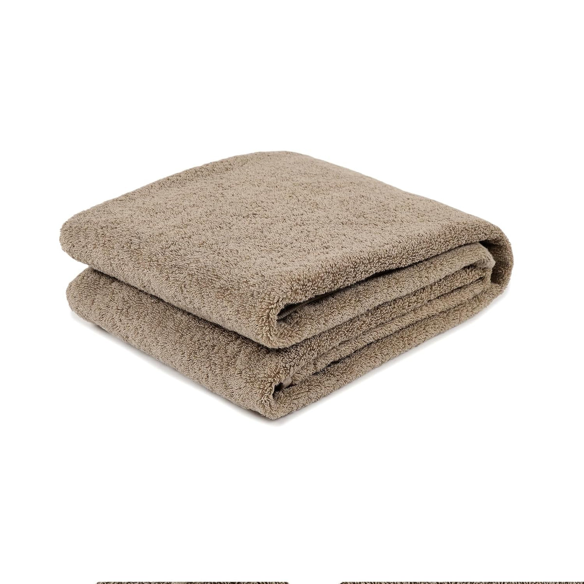 Sanglobal 100% Cotton Premium Soft Bath Towels 600 Gsm | Ultra Soft Turkish Style Ideal Towel For Gym (Light Brown)