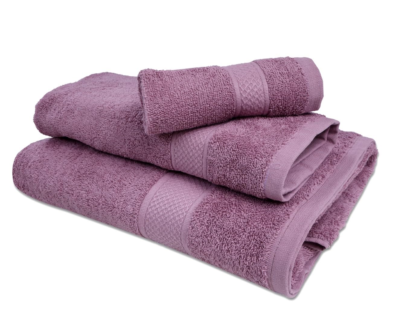 Ambra Linens Highly Absorbent Bath Towels 1260 Gsm | 100% Cotton, Soft & Plush All Seasons Use, Extra Large Size (Velvet)- Pack Of 6