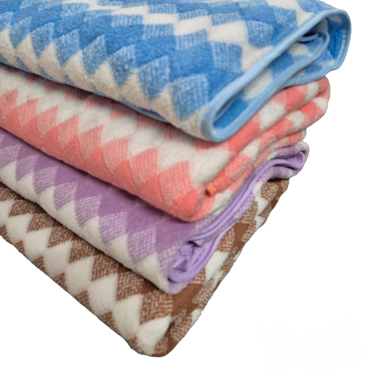 Microfiber Soft Plain Bath Towel 400 Gsm | Soft Towel For Bath Mens & Women | Absorbent Super Soft & Comfortable Quick Drying Bathing Towel (Purple)