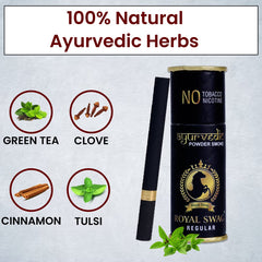 Royal Swag Ayurvedic & Herbal Cigarette Regular Flavour (05 Sticks) With 20ml Shot - Smoking Cessasion