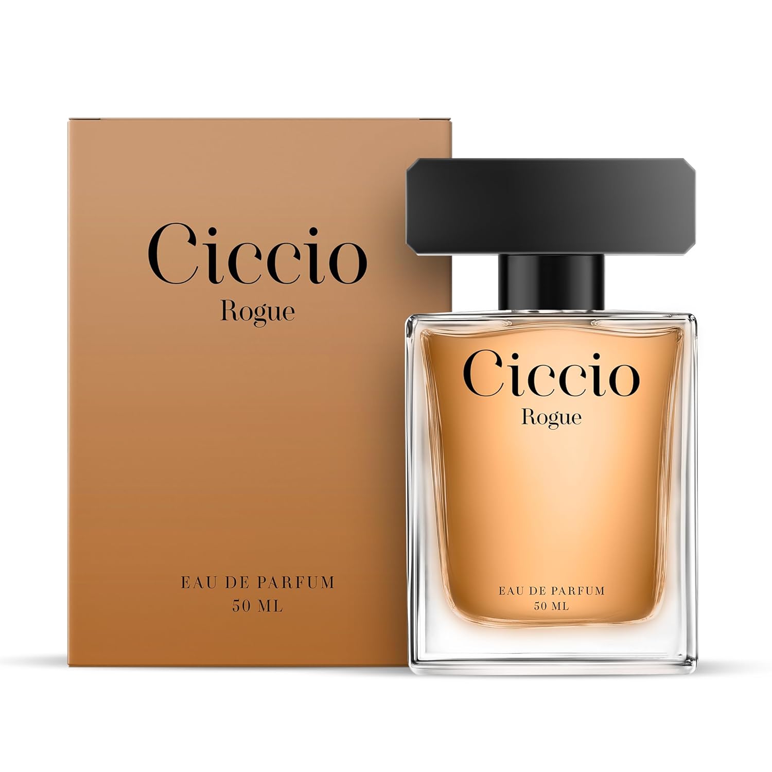 Ciccio Aqua + Rogue Eau De Parfum 50ml 1.7 Fl.oz. Each Combo Pack Of 2 | Men Fragrance | Long Lasting