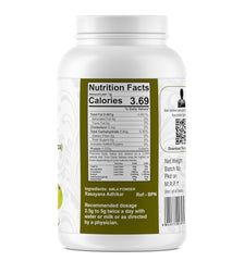 Yuvika Amla Powder Phyllanthus Emblica Indian Gooseberry, Rich In Vitamin C And Other Antioxidants, Reducing Oxidative Stress And Promoting Overall Health | 100gm 0.2lbs